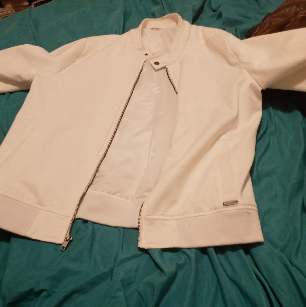 White guess jacket